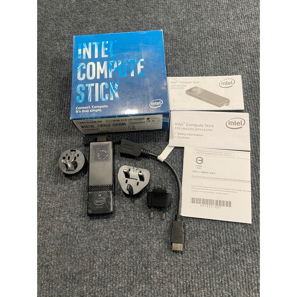 Intel Compute Stick STK1AW32SC Atom x5-Z8300 2GB RAM 32GB Windows 10 Mini PC